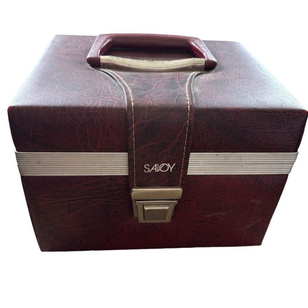 Savoy Vintage 8 Track Tape Case Holds 12